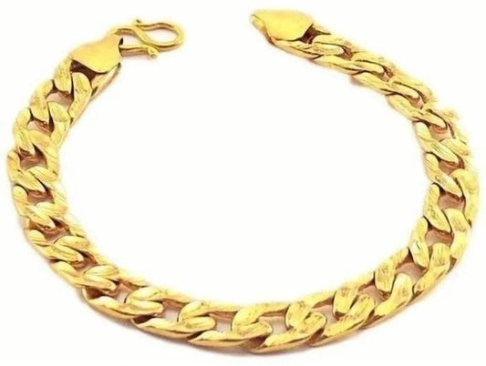 Trendy Gold Cuban Bracelet for Men – Perfect Casual Accessory