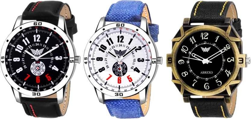 Stylish Combo of 3 Analog Watches for Men