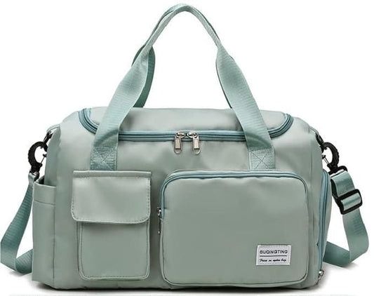 Versatile Duffle Bag with Shoe Compartment