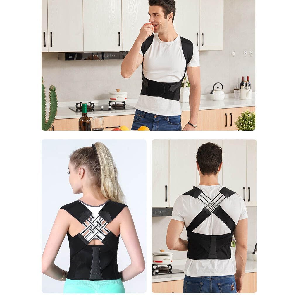 Ergonomic Back Posture Corrector – Pain Relief Belt for Better Posture